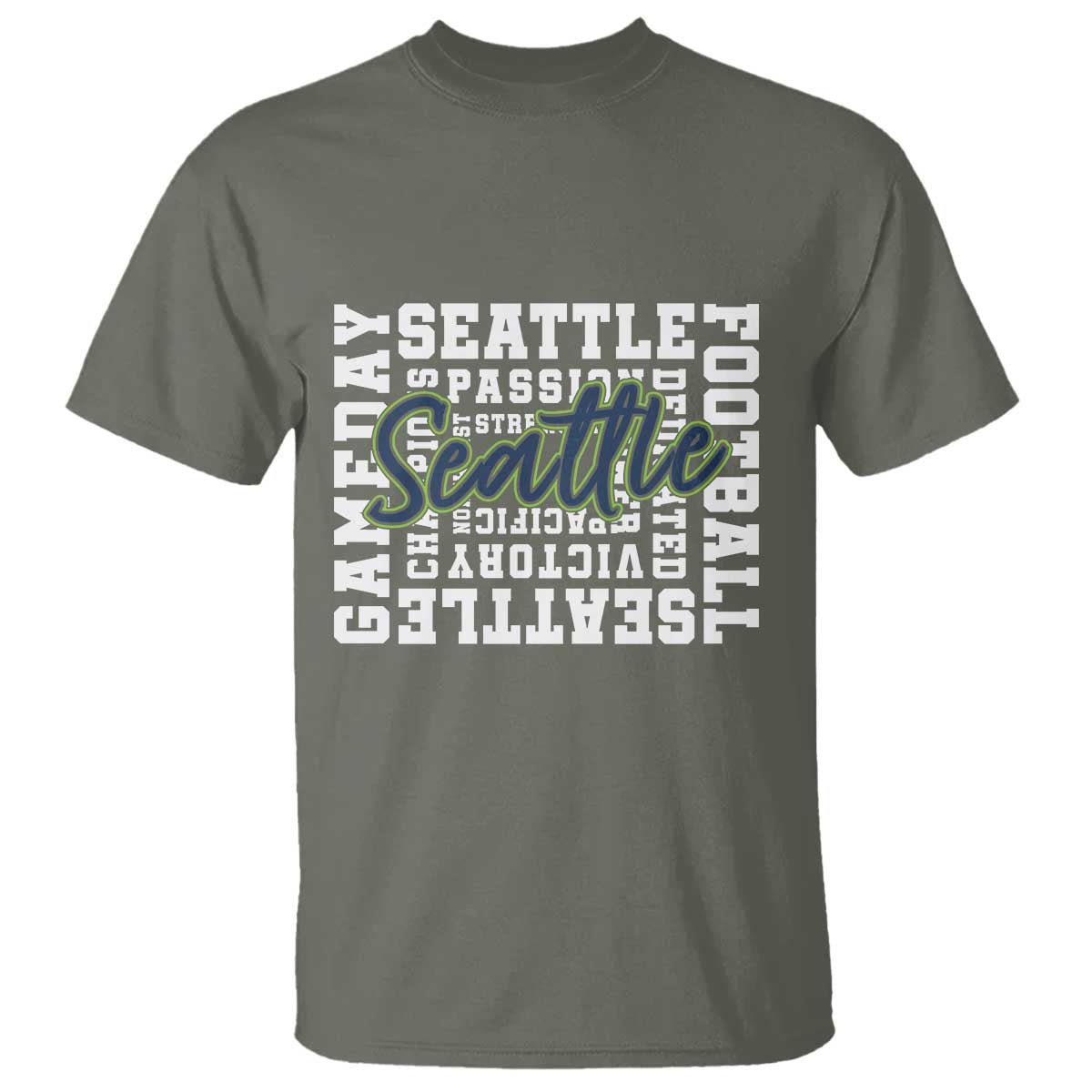 Seattle Emerald City Pride T Shirt Football Fan Game Day Gift