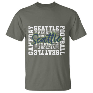 Seattle Emerald City Pride T Shirt Football Fan Game Day Gift