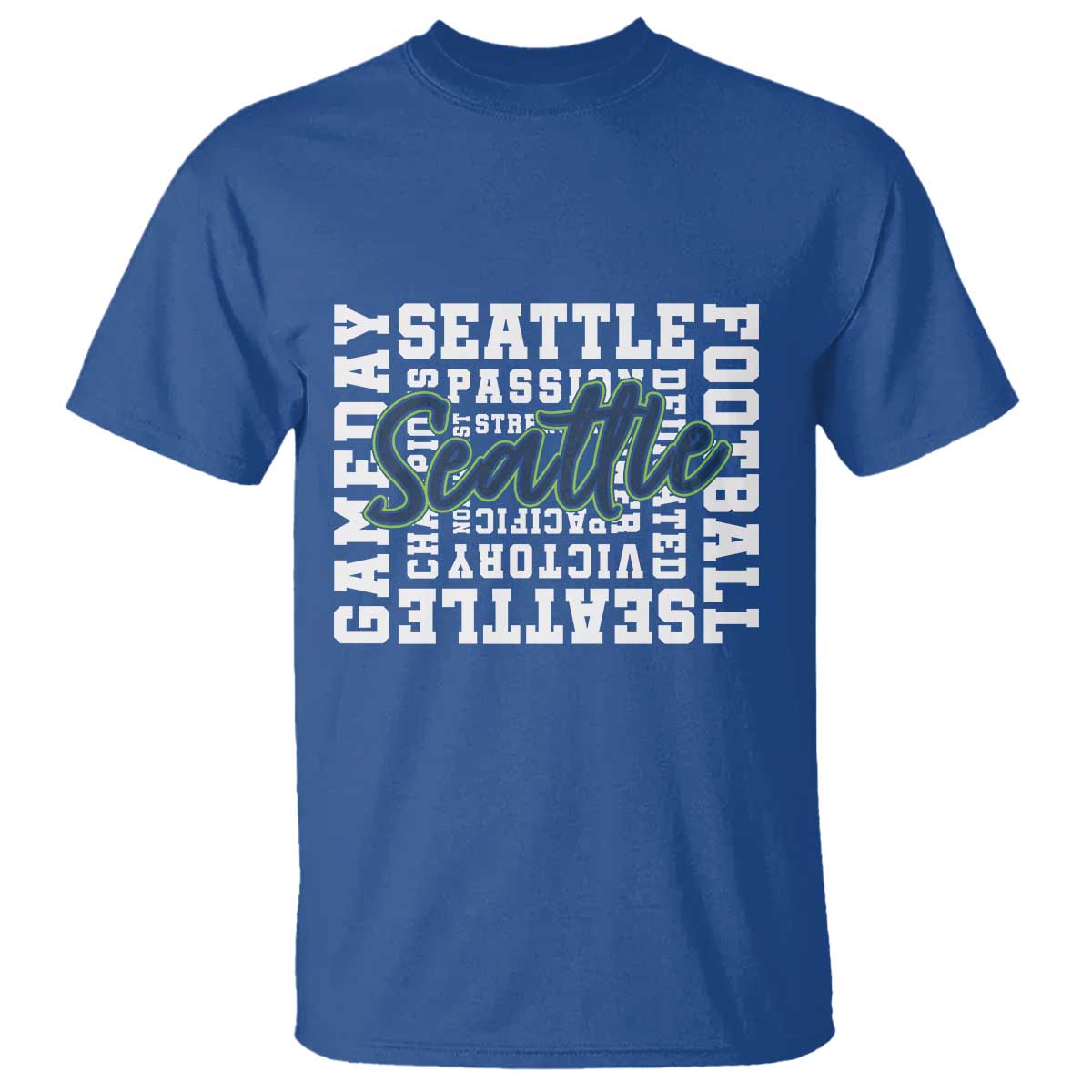 Seattle Emerald City Pride T Shirt Football Fan Game Day Gift
