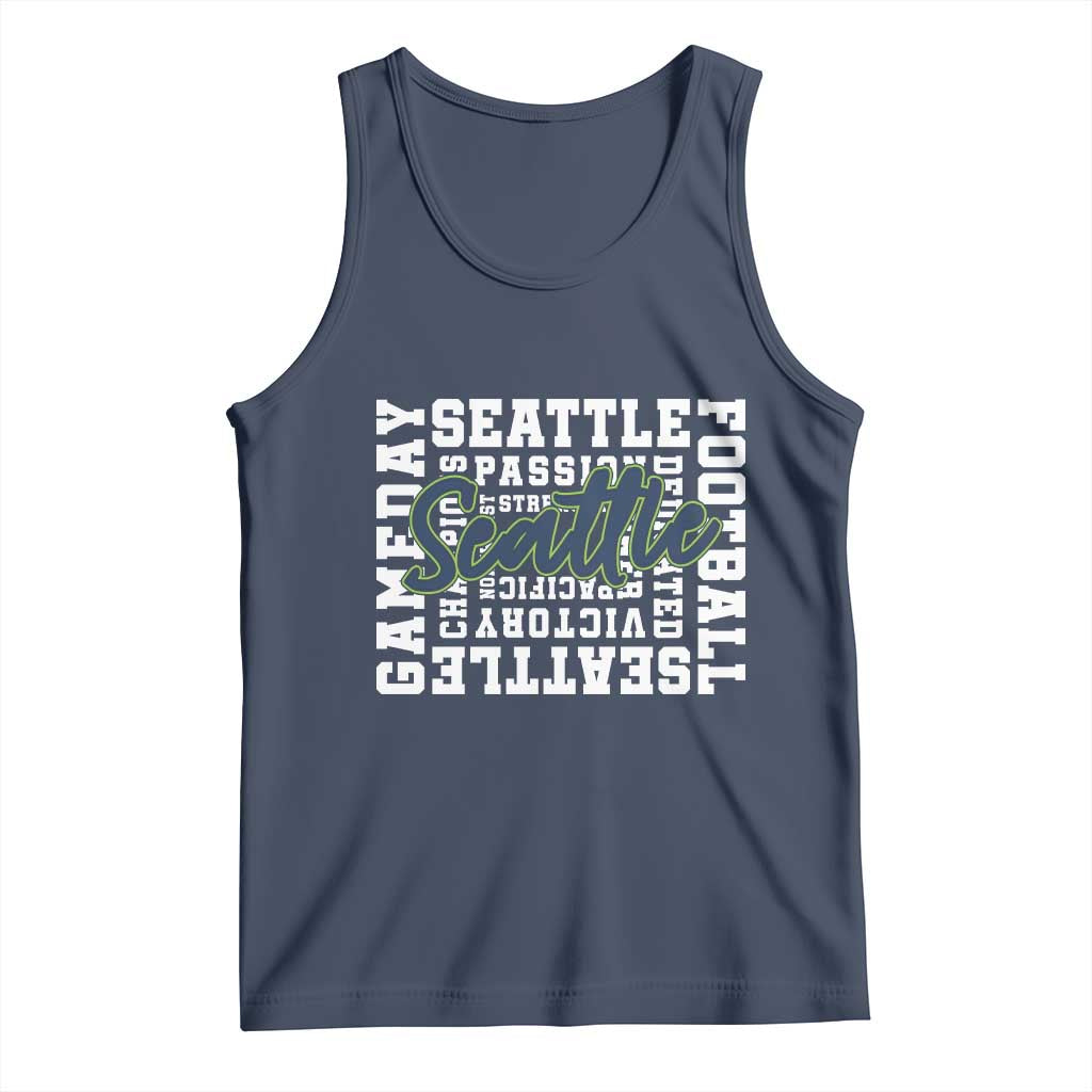 Seattle Emerald City Pride Tank Top Football Fan Game Day Gift