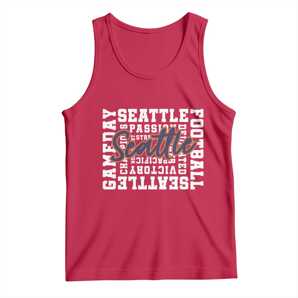 Seattle Emerald City Pride Tank Top Football Fan Game Day Gift