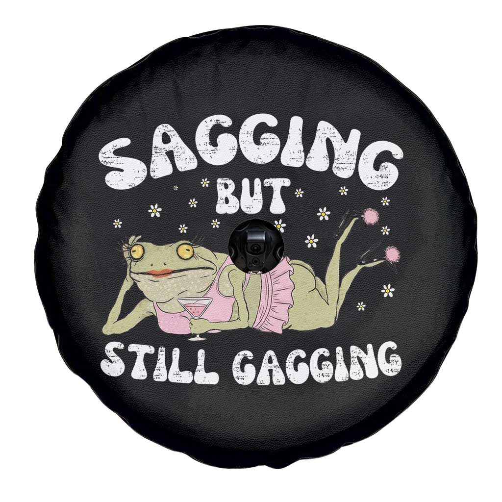 Funny Sagging But Still Gagging Spare Tire Cover Sarcastic Frog Humor TS12 Print Your Wear