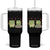 Cute Frog Lover Gift Tumbler With Handle Romantic Frog Music TS12 One Size: 40 oz Black Print Your Wear