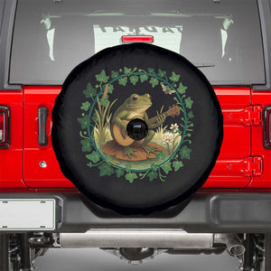 Funny Frog Playing Guitar Spare Tire Cover Music Lovers Gift TS12 Black Print Your Wear