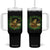 Funny Frog Playing Guitar Tumbler With Handle Music Lovers Gift TS12 One Size: 40 oz Black Print Your Wear