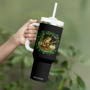 Funny Frog Playing Guitar Tumbler With Handle Music Lovers Gift TS12 Print Your Wear