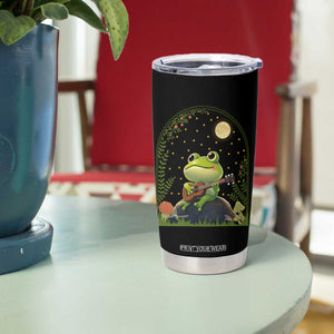 Frog Playing Guitar Tumbler Cup Gift for Musicians TS12 Print Your Wear