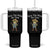 Autism Frog Tumbler With Handle Funny Rizz Em With The Tism TS12 One Size: 40 oz Black Print Your Wear