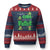 Just A Girl Who Loves Frogs Gift Ugly Christmas Sweater TS12 Navy Red Print Your Wear