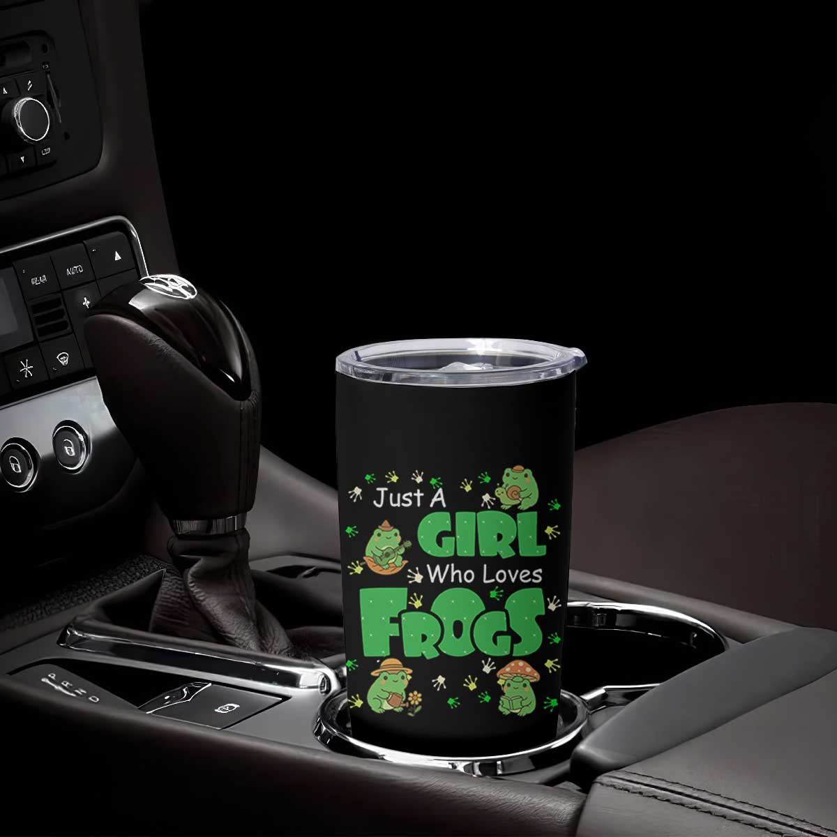 Just A Girl Who Loves Frogs Gift Tumbler Cup TS12 Print Your Wear