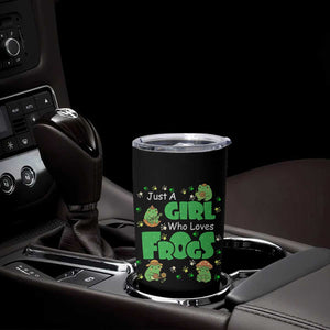 Just A Girl Who Loves Frogs Gift Tumbler Cup TS12 Print Your Wear