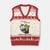It Is Fine I Am Fine Everything Is Fine V-Neck Knit Sweater Vest Attitude Frog TS12 Beige Red Print Your Wear