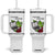 It Is Fine I Am Fine Everything Is Fine Tumbler With Handle Attitude Frog TS12 One Size: 40 oz White Print Your Wear