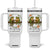 It Is A Good Day To Read A Book Tumbler With Handle Frog Book Lover TS12 One Size: 40 oz White Print Your Wear
