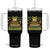 It Is A Good Day To Read A Book Tumbler With Handle Funny Frog Reading TS12 One Size: 40 oz Black Print Your Wear