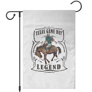 Texas Game Day Legend Garden Flag Funny Football Cowboy TS12 White Print Your Wear