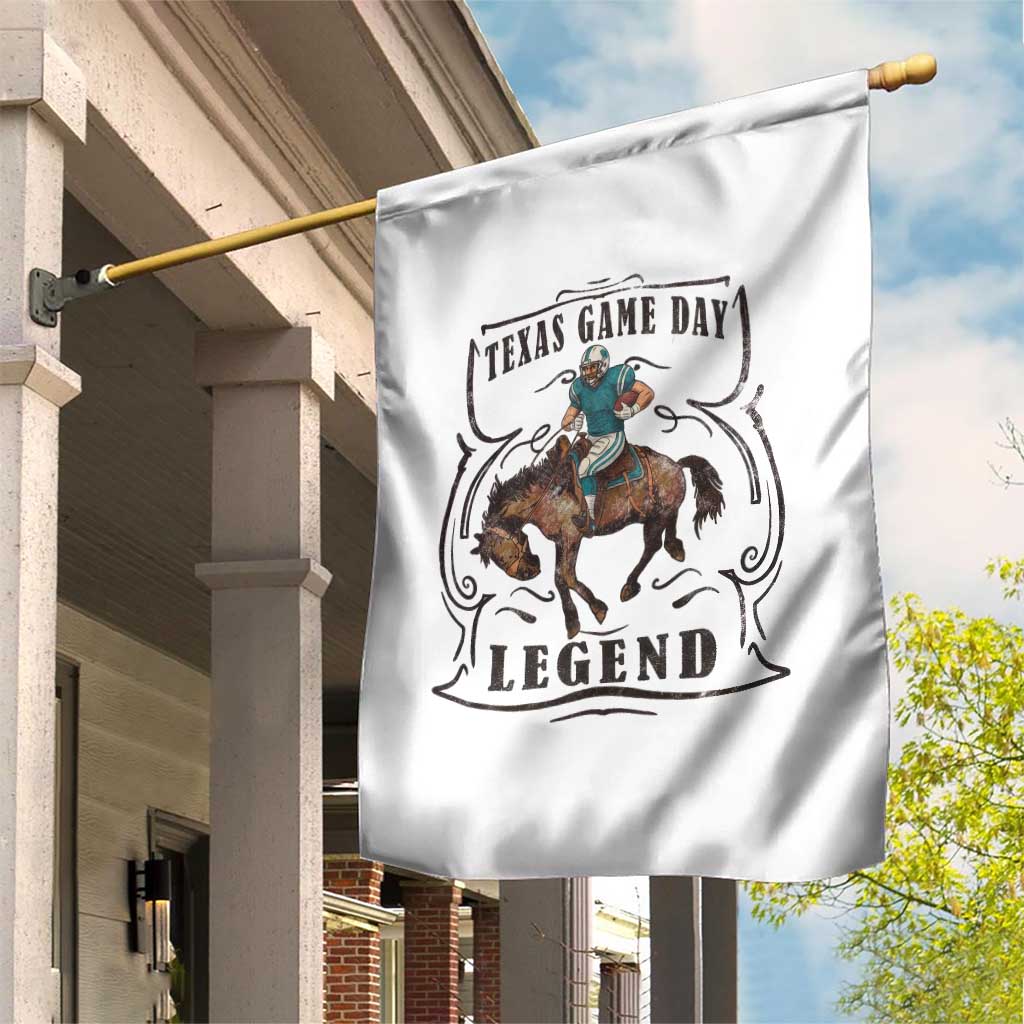 TX Game Day Legend Garden Flag Funny CFF TS12 Print Your Wear