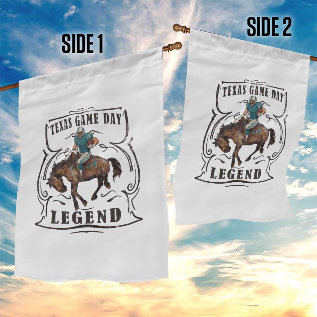 TX Game Day Legend Garden Flag Funny CFF TS12 Print Your Wear