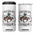 Texas Game Day Legend 4 in 1 Can Cooler Tumbler Funny Football Cowboy TS12 One Size: 16 oz White Print Your Wear