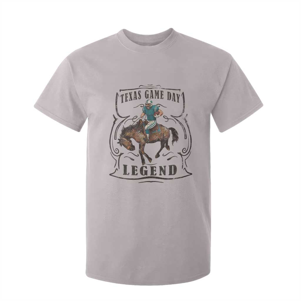 TX Game Day Legend T Shirt For Kid Funny CFF TS12 Ice Gray Print Your Wear