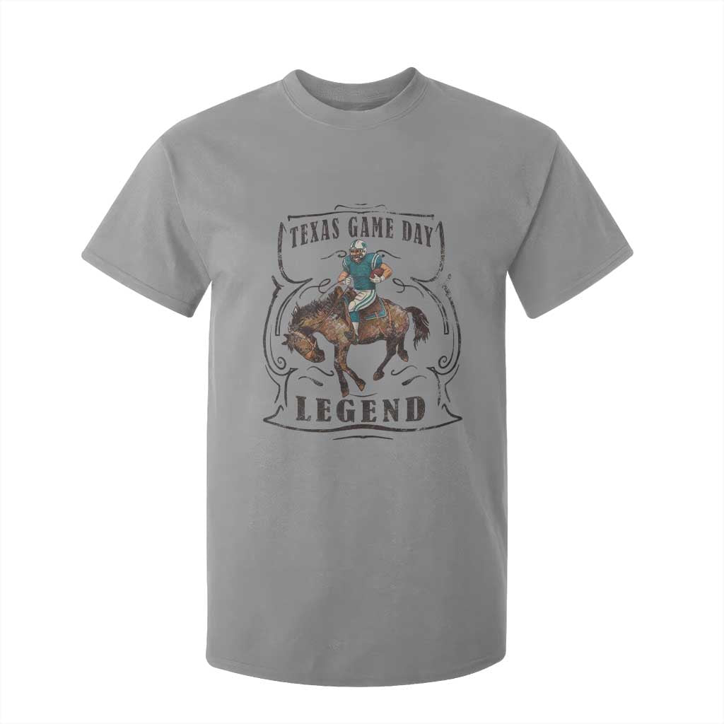 TX Game Day Legend T Shirt For Kid Funny CFF TS12 Sport Gray Print Your Wear