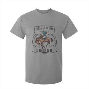 Texas Game Day Legend T Shirt For Kid Funny Football Cowboy TS12 Sport Gray Print Your Wear