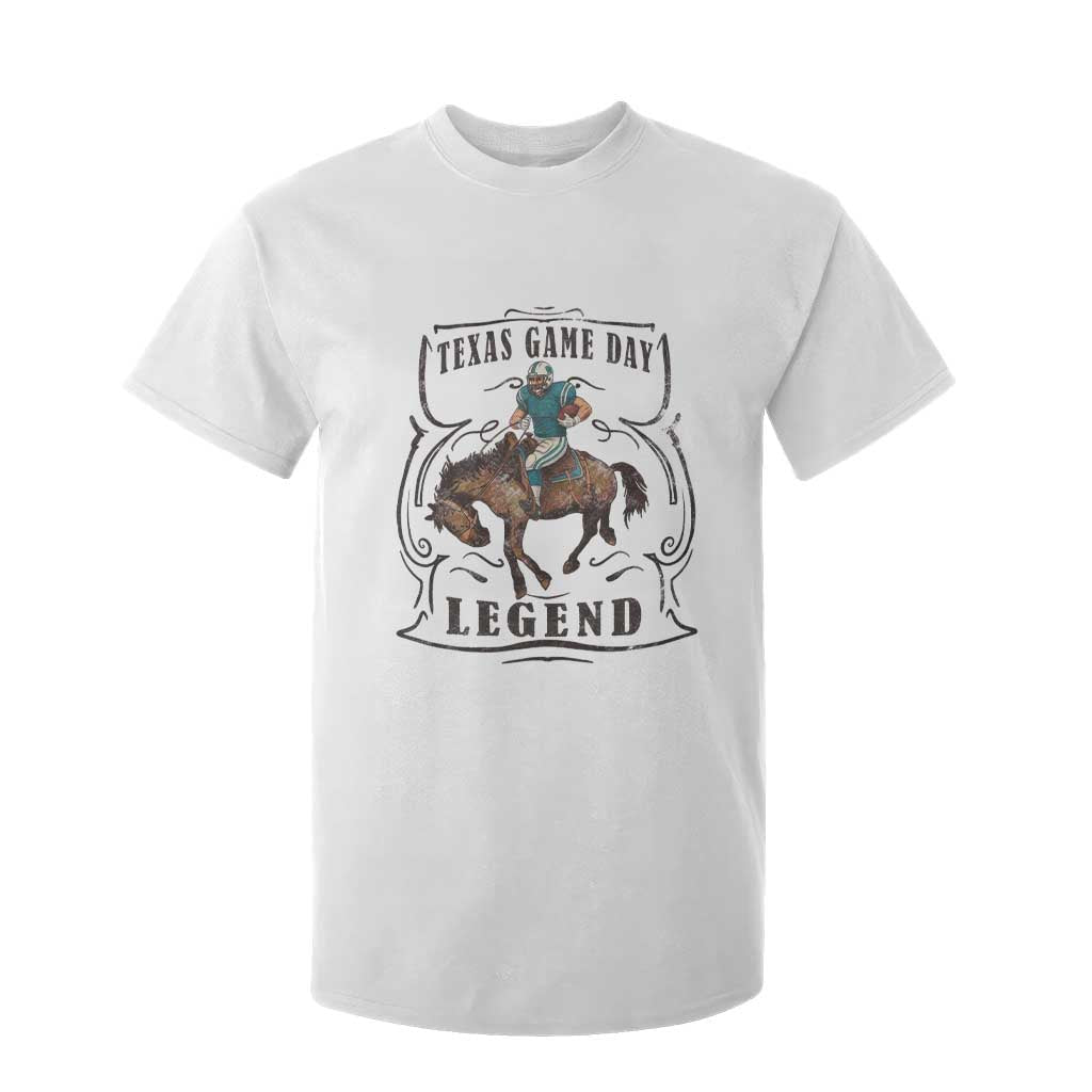 TX Game Day Legend T Shirt For Kid Funny CFF TS12 White Print Your Wear