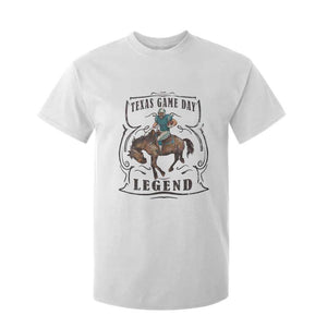 TX Game Day Legend T Shirt For Kid Funny CFF TS12 White Print Your Wear