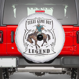 Texas Game Day Legend Spare Tire Cover Funny Football Cowboy TS12 White Print Your Wear