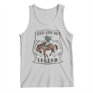 Texas Game Day Legend Tank Top Funny Football Cowboy TS12 Ash Print Your Wear