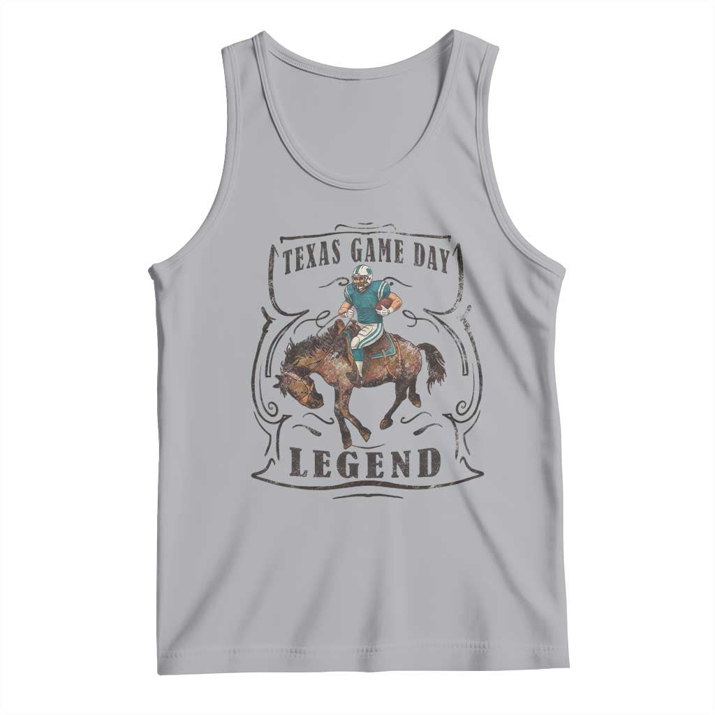 TX Game Day Legend Tank Top Funny CFF TS12 Athletic Heather Print Your Wear