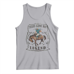 Texas Game Day Legend Tank Top Funny Football Cowboy TS12 Athletic Heather Print Your Wear