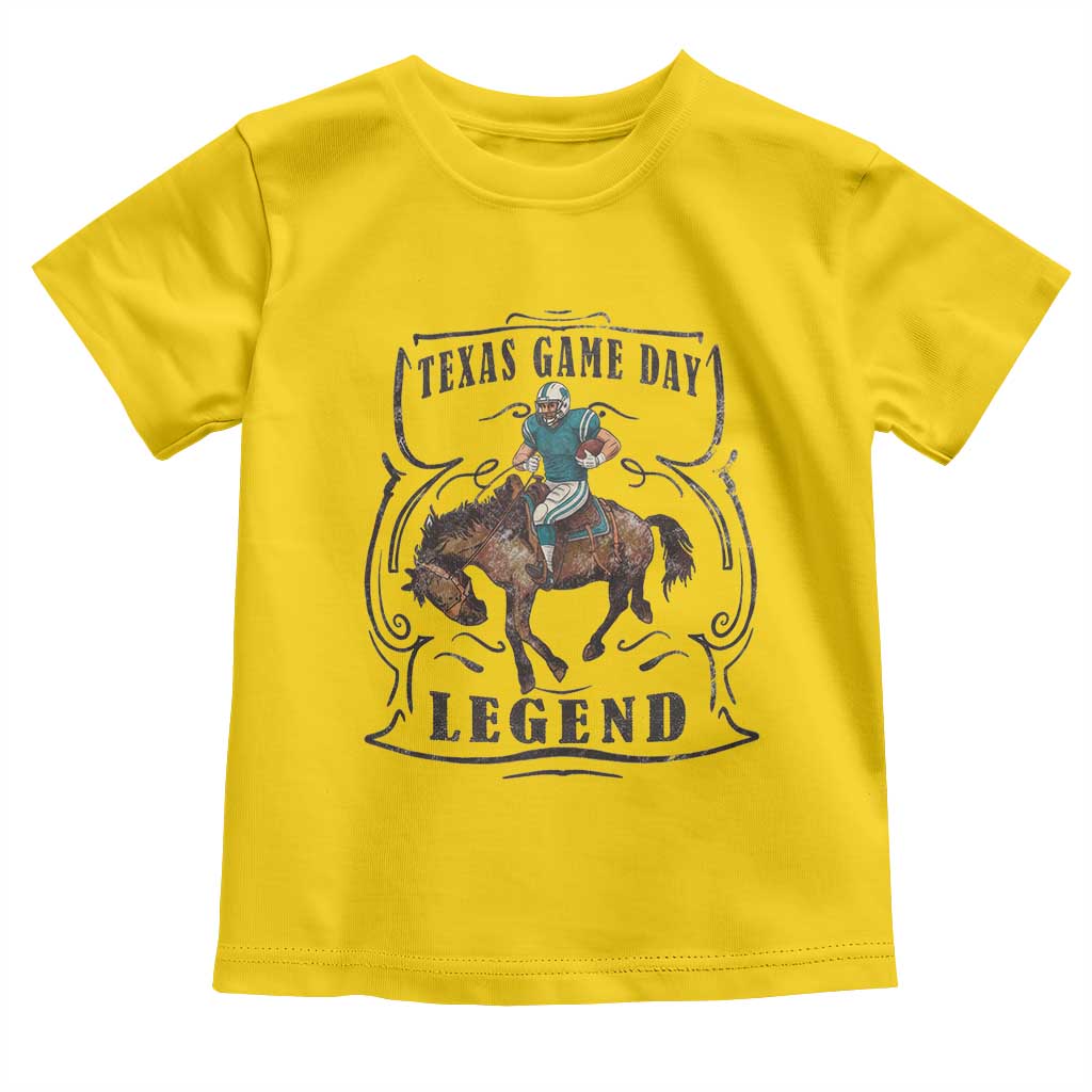 TX Game Day Legend Toddler T Shirt Funny CFF TS12 Daisy Print Your Wear