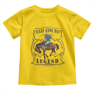 Texas Game Day Legend Toddler T Shirt Funny Football Cowboy TS12 Daisy Print Your Wear