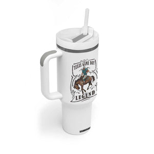 Texas Game Day Legend Tumbler With Handle Funny Football Cowboy TS12 Print Your Wear
