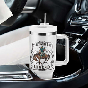 Texas Game Day Legend Tumbler With Handle Funny Football Cowboy TS12 Print Your Wear