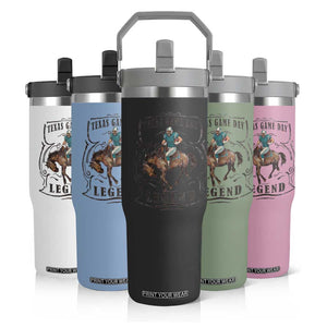 Texas Game Day Legend Flip Straw Tumbler Funny Football Cowboy TS12 Print Your Wear
