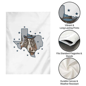 Funny Texas Cowgirl Garden Flag Football Lover Gift TS12 Print Your Wear