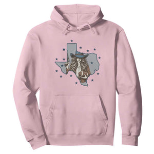 Funny Texas Cowgirl Hoodie Football Lover Gift TS12 Light Pink Print Your Wear