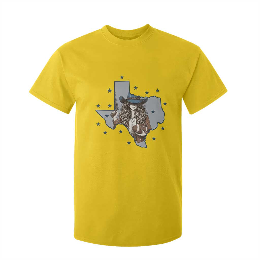 Funny TX Cowgirl T Shirt For Kid Football Lover Gift TS12 Daisy Print Your Wear