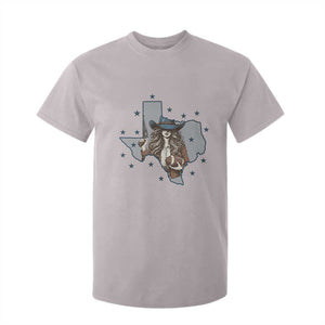 Funny TX Cowgirl T Shirt For Kid Football Lover Gift TS12 Ice Gray Print Your Wear