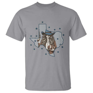 Funny Texas Cowgirl T Shirt Football Lover Gift TS12 Sport Gray Print Your Wear