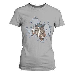 Funny Texas Cowgirl T Shirt For Women Football Lover Gift TS12 Sport Gray Print Your Wear