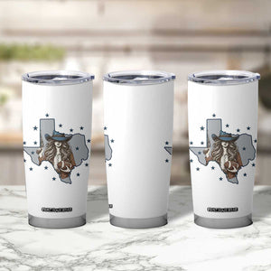 Funny Texas Cowgirl Tumbler Cup Football Lover Gift - Print Your Wear