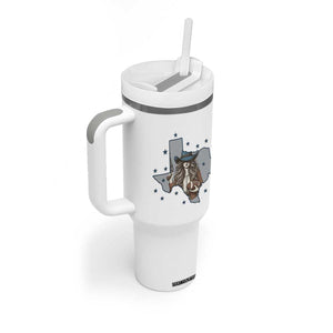 Funny TX Cowgirl Tumbler With Handle Football Lover Gift TS12 Print Your Wear