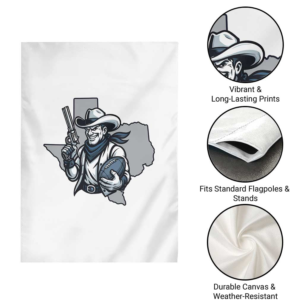 Funny TXF Football Lover Gift Garden Flag TS12 Print Your Wear