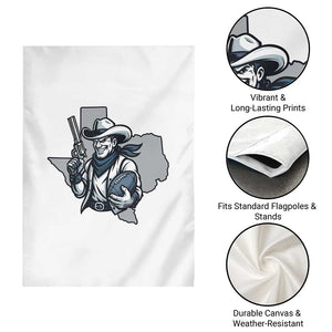 Funny Texas Cowboy Garden Flag Football Lover Gift TS12 Print Your Wear