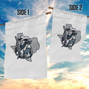 Funny Texas Cowboy Garden Flag Football Lover Gift TS12 Print Your Wear