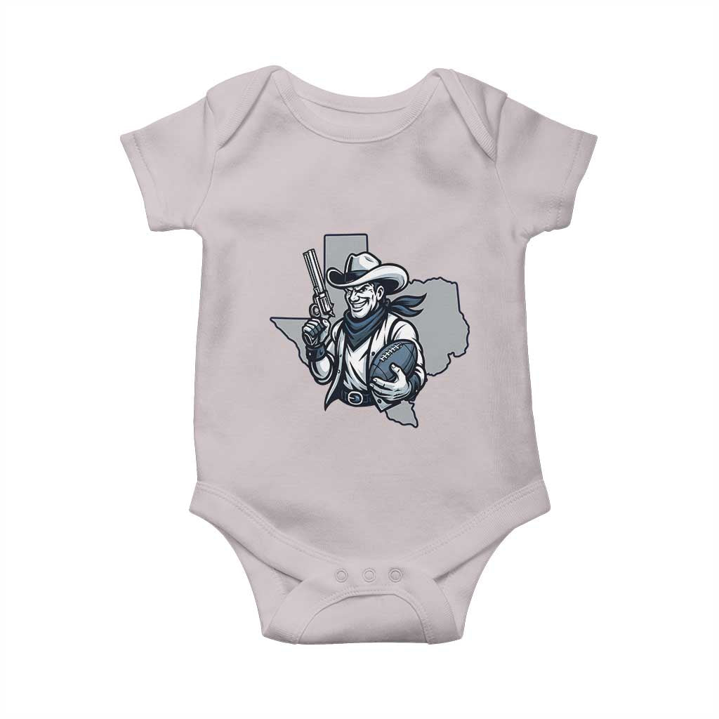 Funny TXF Football Lover Gift Baby Onesie TS12 Ice Gray Print Your Wear