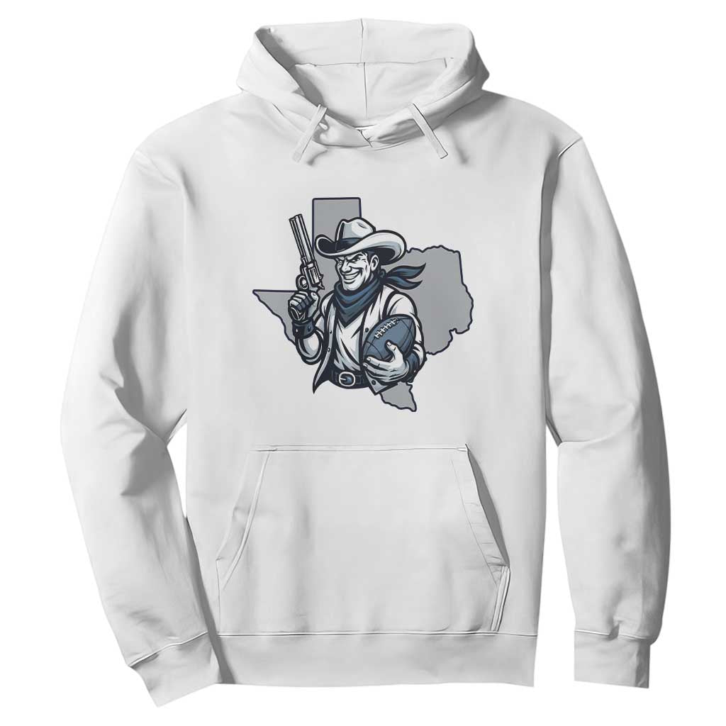 Funny Texas Cowboy Hoodie Football Lover Gift TS12 White Print Your Wear